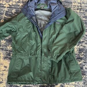 Patagonia Green and Blue Performance Jacket